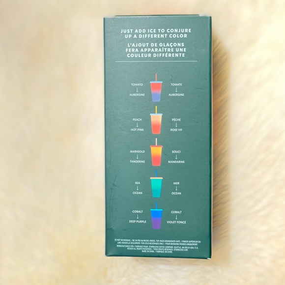 Starbucks 2020 Color Changing Pride Reusable Cups - Picture 2 of 3